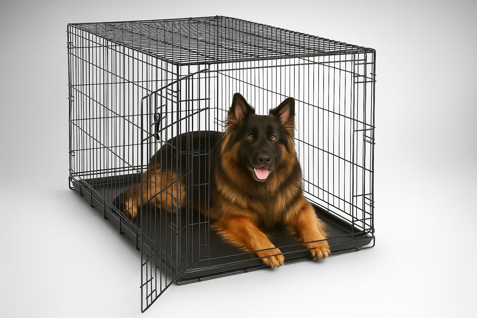 MidWest iCrate 1548DDU, gabbia pieghevole extra large ideale per cani di taglia grande