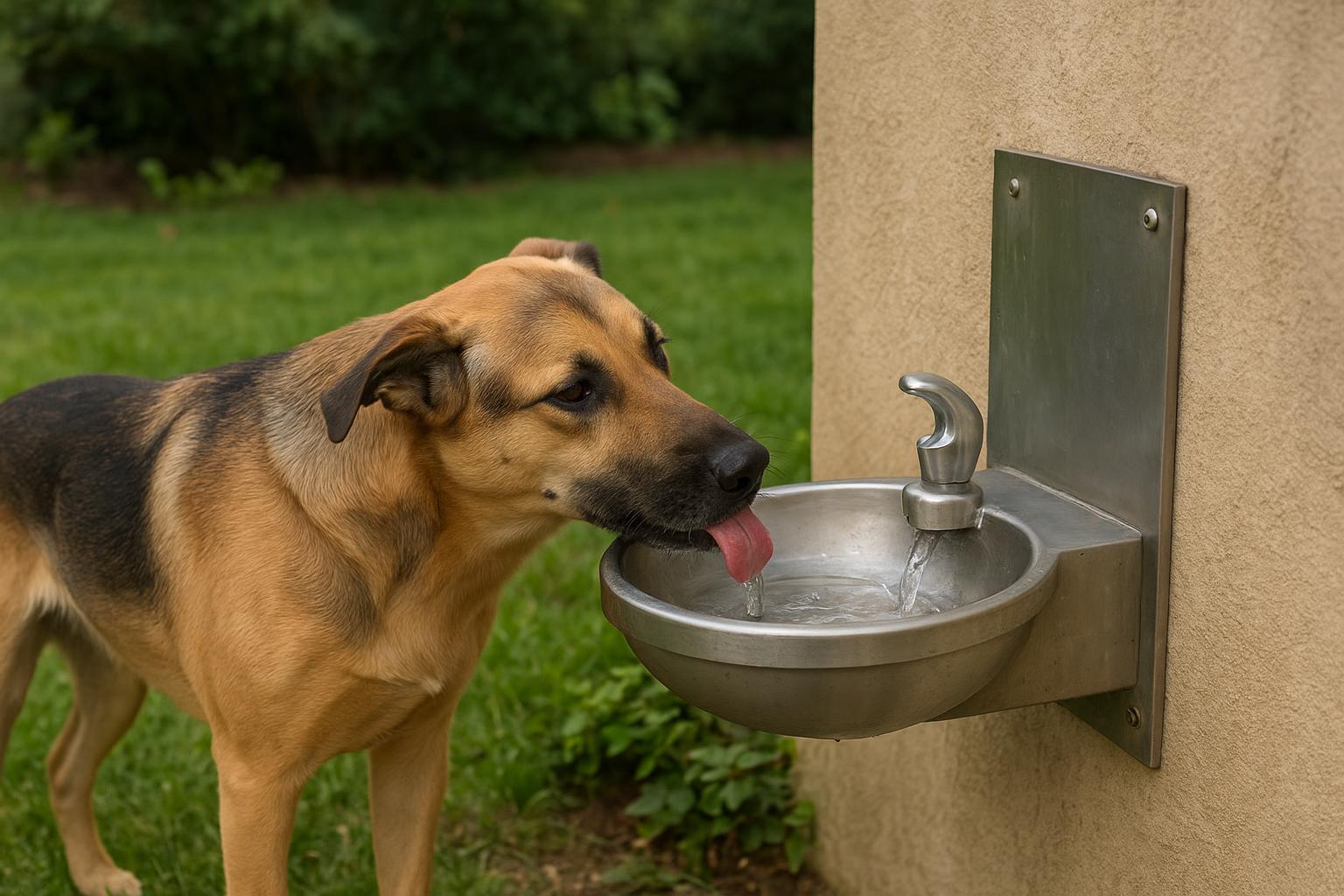Fontanelle a muro per cani in giardino: come scegliere un modello sicuro e facile da pulire