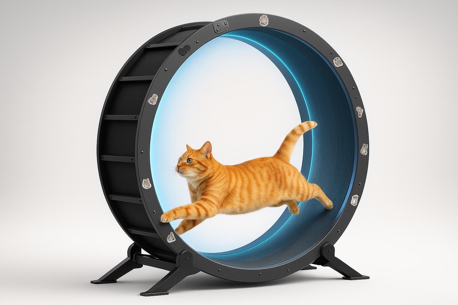 GTPLAYER ruota per gatti XL ultra silenziosa: più movimento per mici indoor a prezzo super