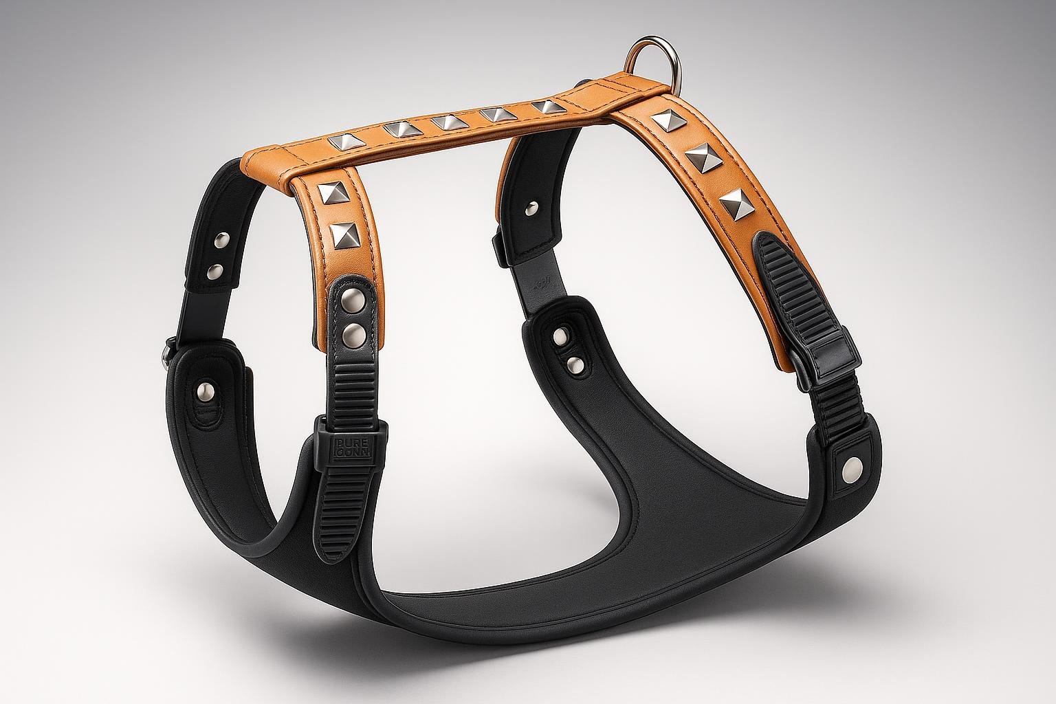 Pettorina in vera pelle Ferplast Giotto Luxor: stile e comfort per cani di piccola taglia