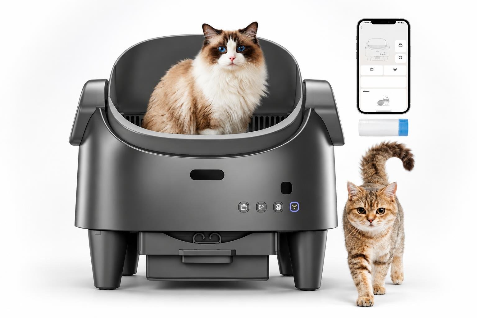Lettiera automatica XXL con app: cosa valutare prima di scegliere il modello Lifewit