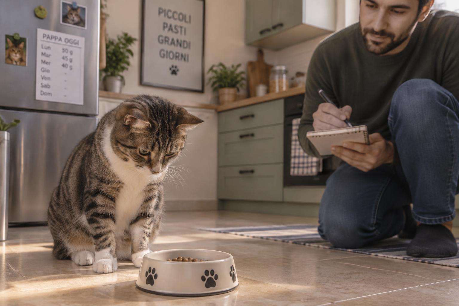 Gatto e appetito ridotto: quando osservare e quando contattare il veterinario