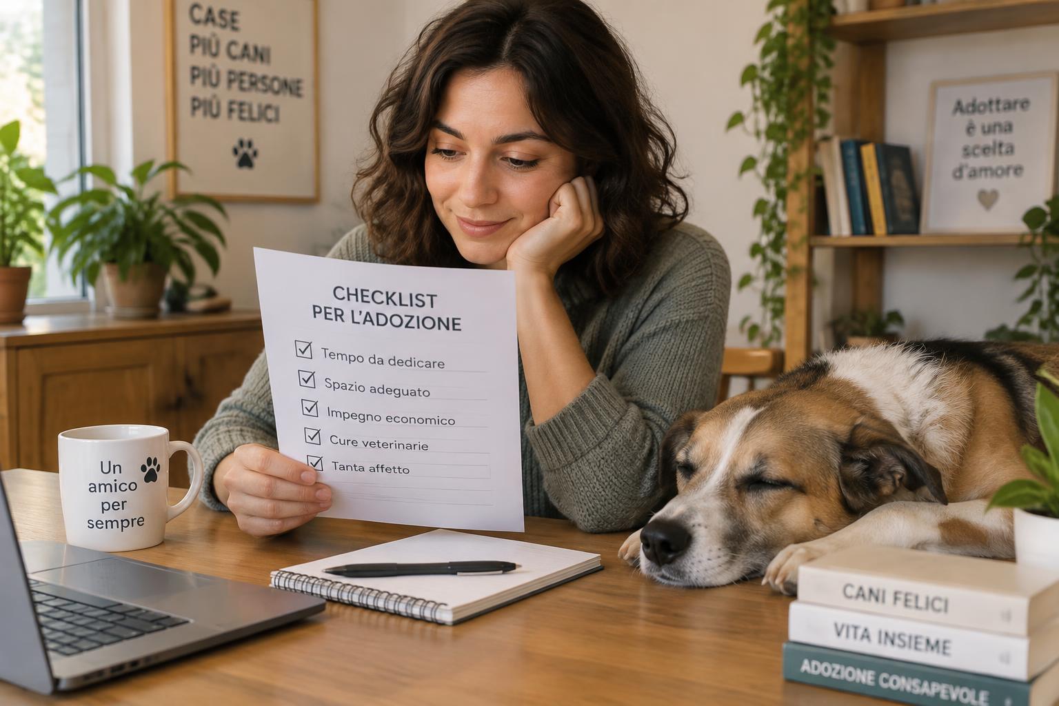 Adottare un pet dopo un cambiamento di vita: una checklist per decidere con consapevolezza