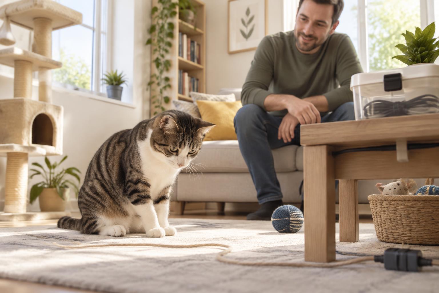 Gatto che mastica o ingerisce oggetti non alimentari: possibili cause e cosa fare