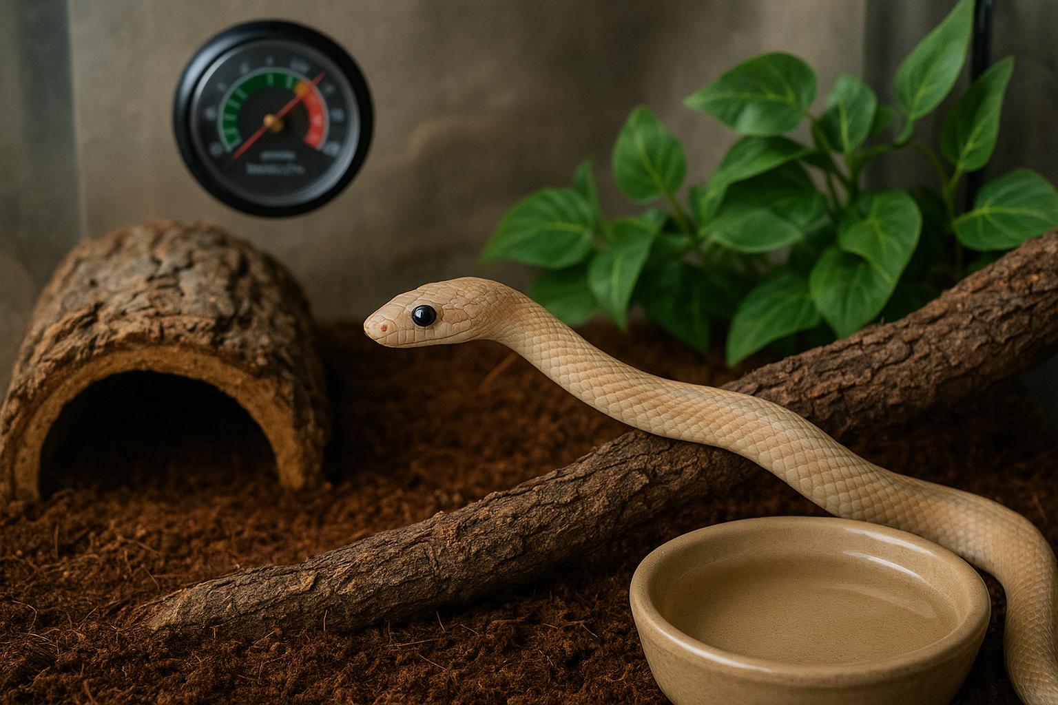 Primo terrario per un piccolo serpente domestico: dimensioni, attrezzatura e errori da evitare
