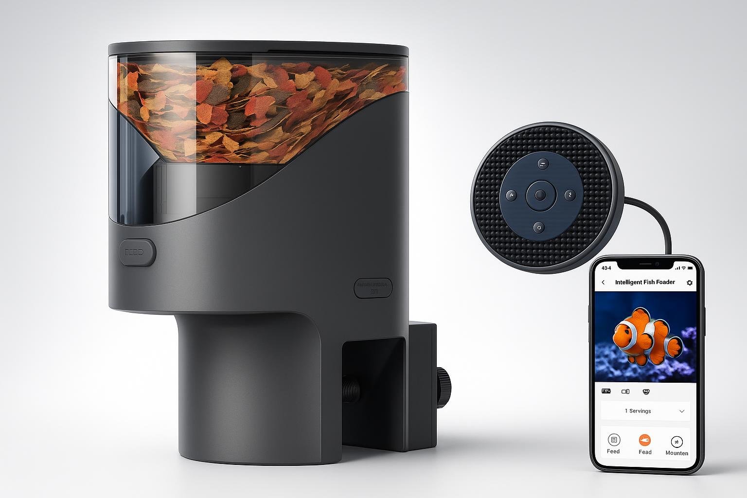 Mangiatoia automatica YAMOSO con telecamera 2.5K HD: gestione smart dei pesci d’acquario a prezzo ribassato