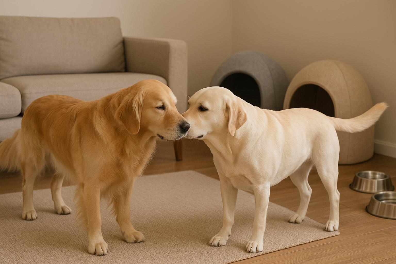 Due cani adulti sotto lo stesso tetto: gestire l’ingresso di un nuovo coinquilino a quattro zampe