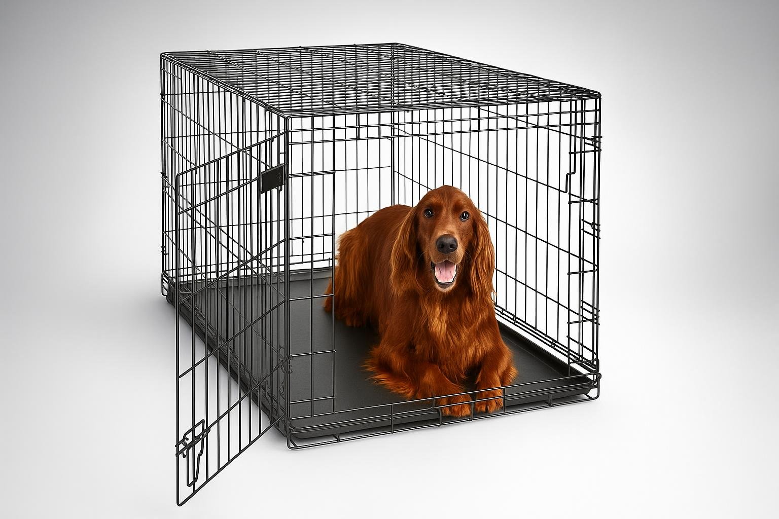 Gabbia pieghevole MidWest iCrate 106 cm, il box per cani robusto e salvaspazio in promozione