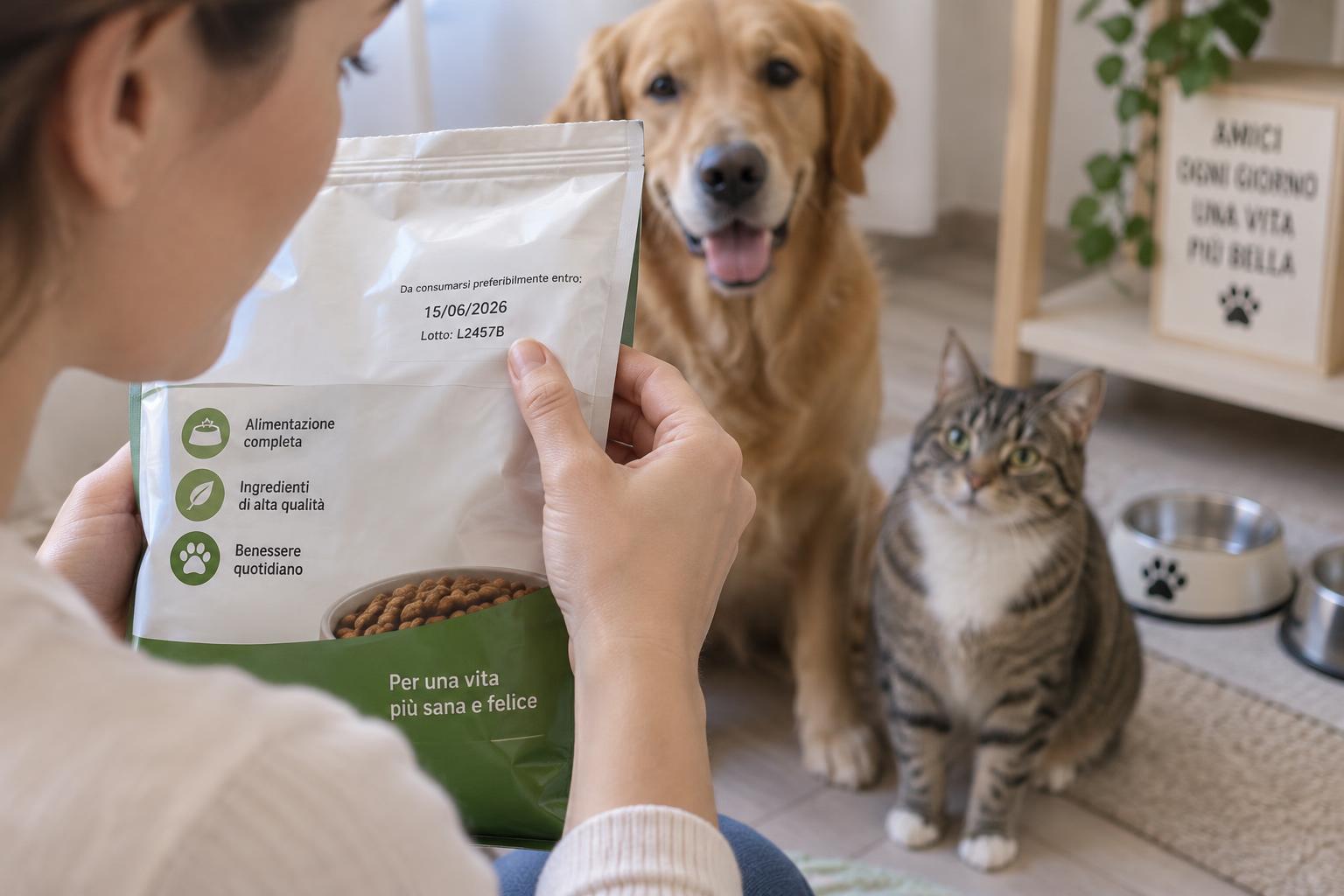 Come leggere la data di scadenza e il lotto degli alimenti per animali