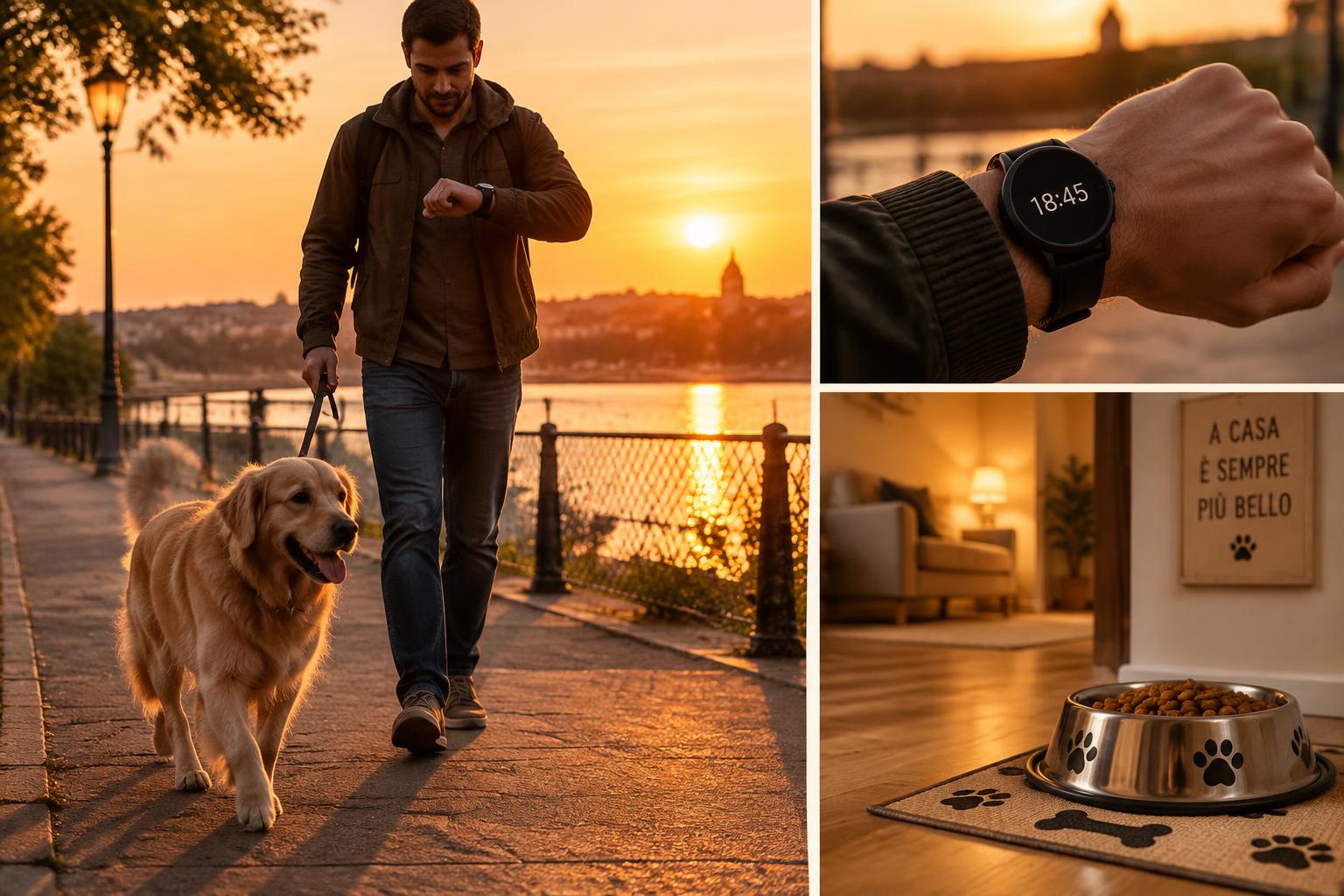 Cane e passaggio all’ora solare: come spostare passeggiate e pasti senza confonderlo