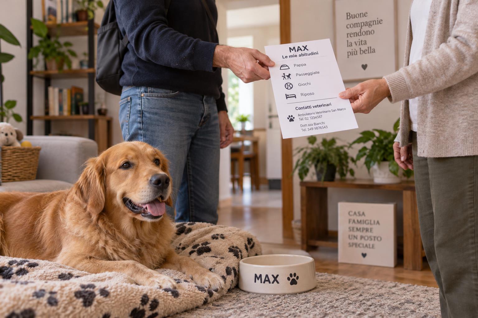 Quando un animale domestico si trasferisce temporaneamente da un familiare: come organizzare il passaggio