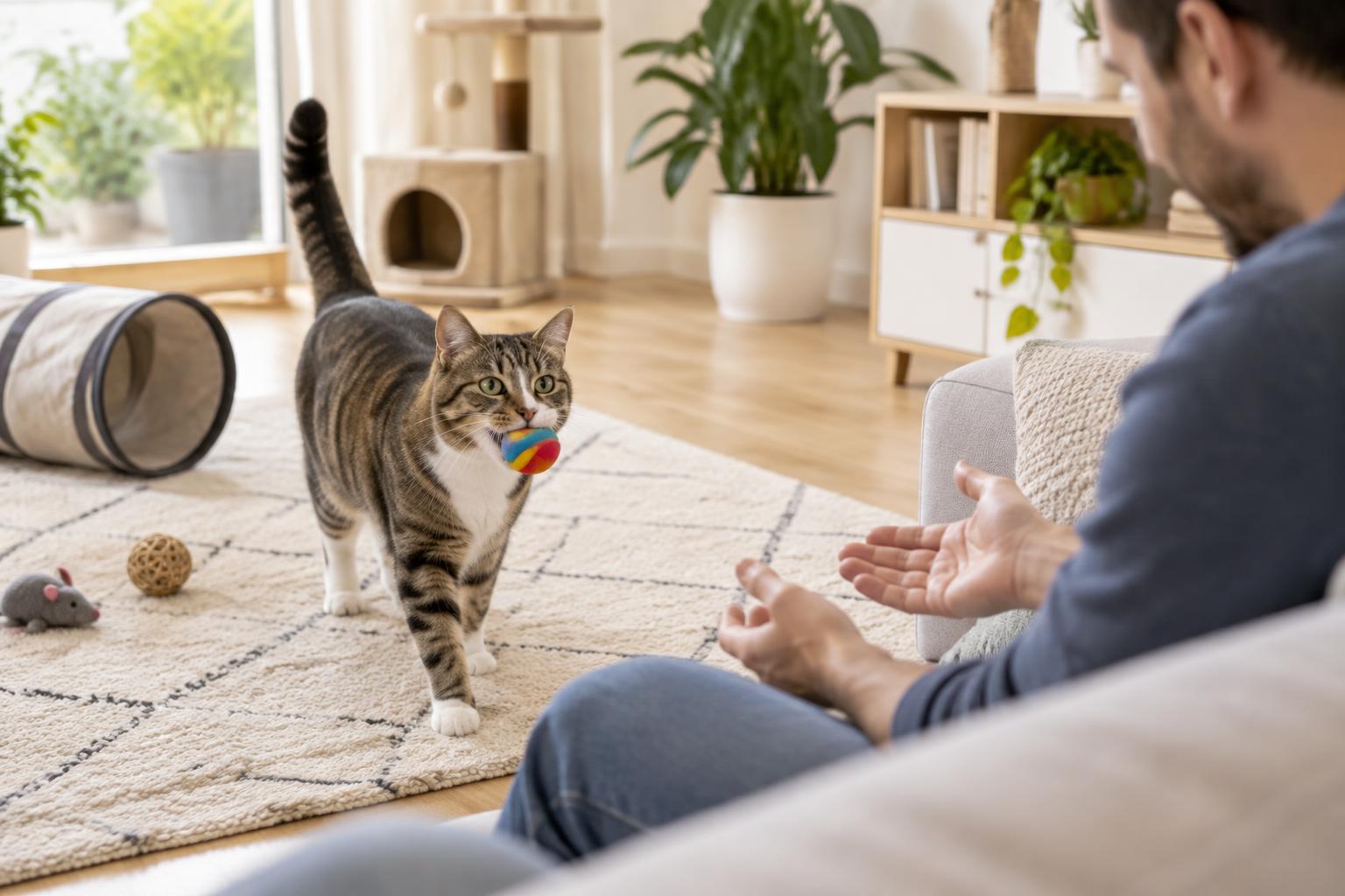 Perché il gatto porta oggetti al proprietario: curiosità, gioco e possibili motivazioni