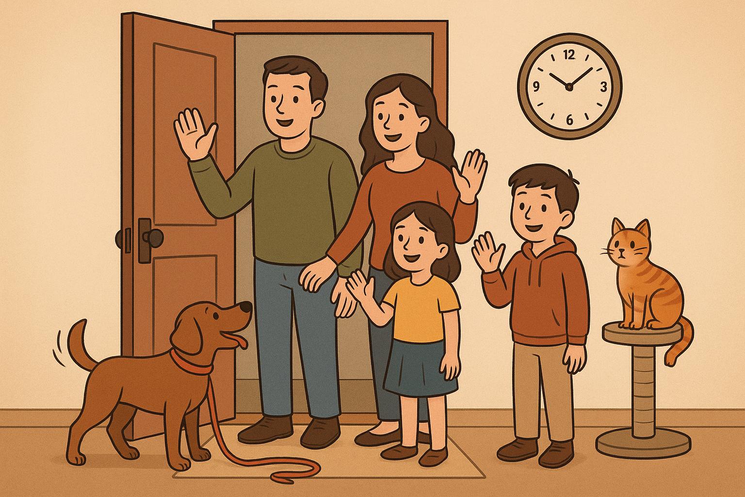 Quando cambiano gli orari di lavoro in famiglia: aggiornare la routine di cane e gatto senza confonderli