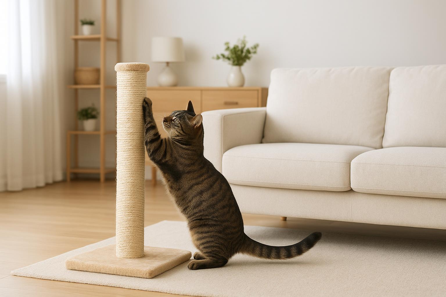 Gatto e mobili nuovi in casa: come prevenire graffi, segni e conflitti