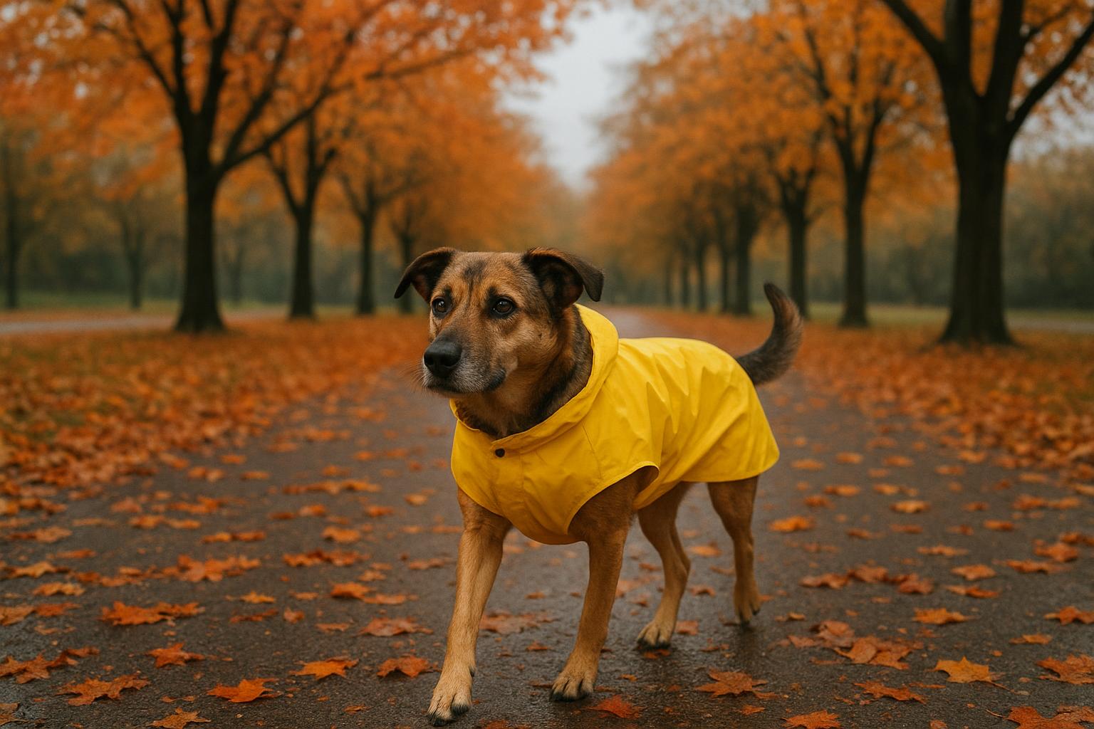 Cane e primi freddi di ottobre: come adattare passeggiate, mantello e attività alla nuova stagione