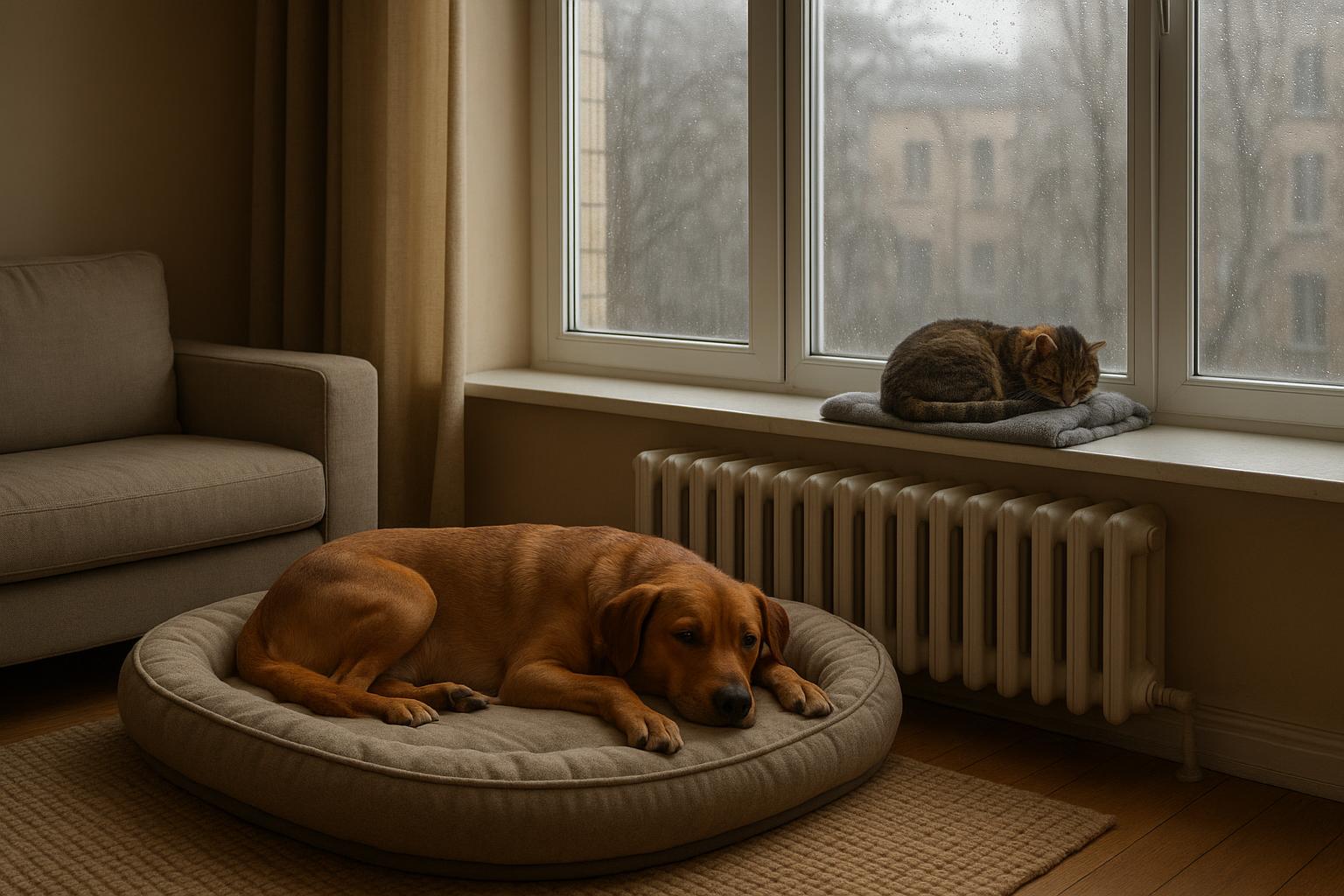 Prepararsi all’inverno con cane e gatto in città: routine, budget e piccoli cambi in casa