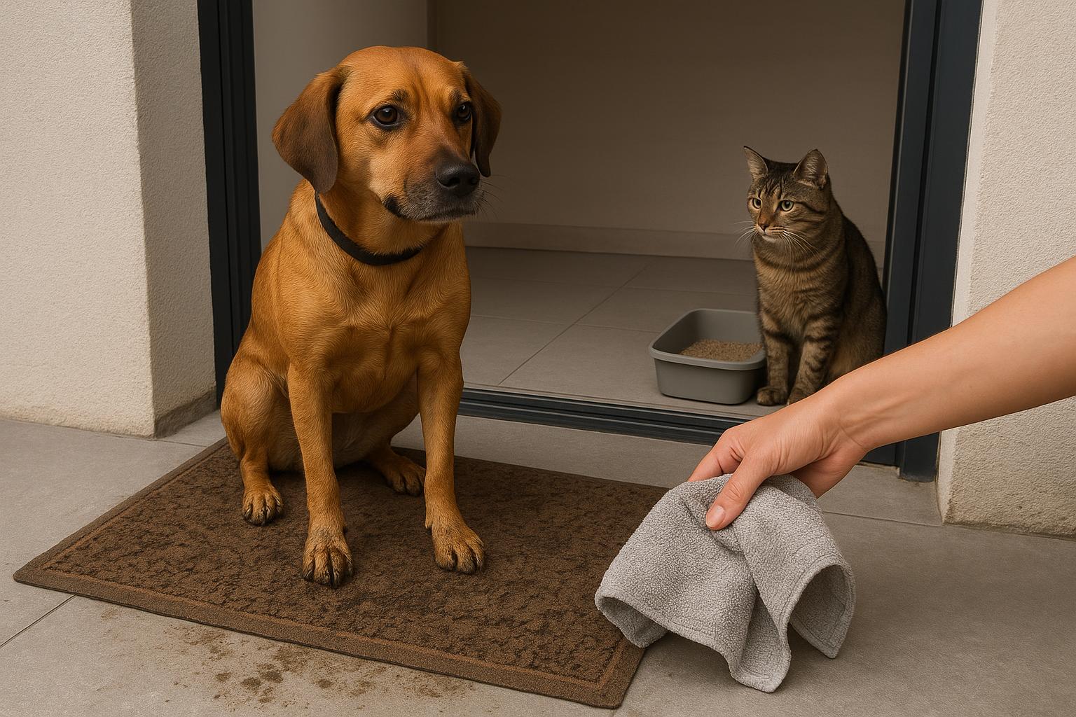 Zerbini per ingresso pet-friendly: scegliere materiali, dimensioni e posizionamento ideali con cani e gatti in casa