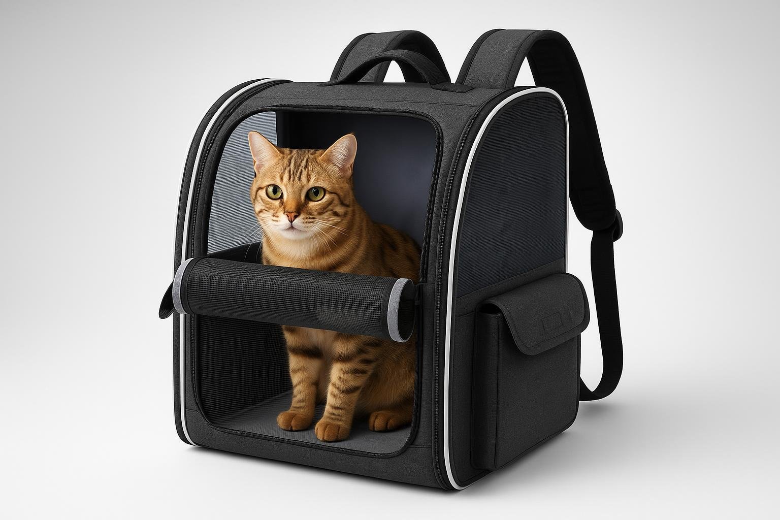 Zaino trasportino Leksky per cani e gatti fino a 5 kg, soluzione pieghevole e traspirante in offerta su Amazon